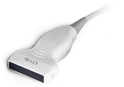 Picture of the L11-5v Verasonics general imaging transducer
